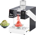 QUSYZD Eiswürfelmaschine, 160 kg, 120 kg, 120KG, Schwarz, Gewerbliche Luftkühlungs-Bingsu-Maschine /24 h, Schneeeismaschine