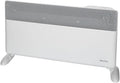 WARMTEC Elektroheizkörper, 2000 W, Weiss, Elektroheizung Konvektor Inverter - Energiesparend, IP24-Schutz
