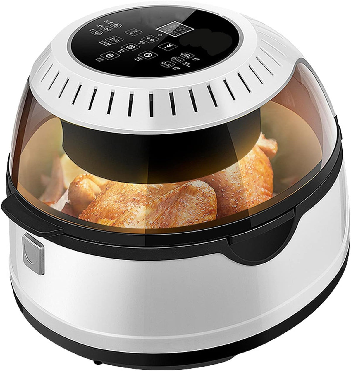 SmPinnaA Heissluftfritteuse, 1100 Watt, 13 Liter, 9110 W, 36, Weiss, Vollautomatische Heissluftfritteuse Für Den Heimgebrauch