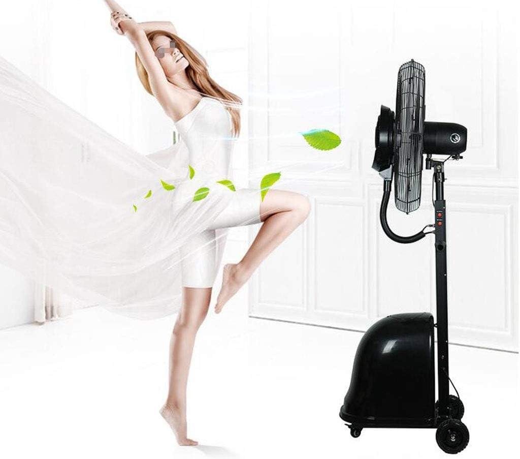 DFGHNBVC Turmventilator, 65 Cm, Weiss, Standventilatoren Mit Hoher Kaltluftgeschwindigkeit, Kühlnebel-Luftbefeuchter
