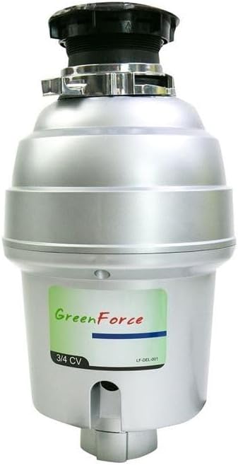 Green Force Abflussöffner, Grün, BD07 Abfallzerkleinerer, 75 PS
