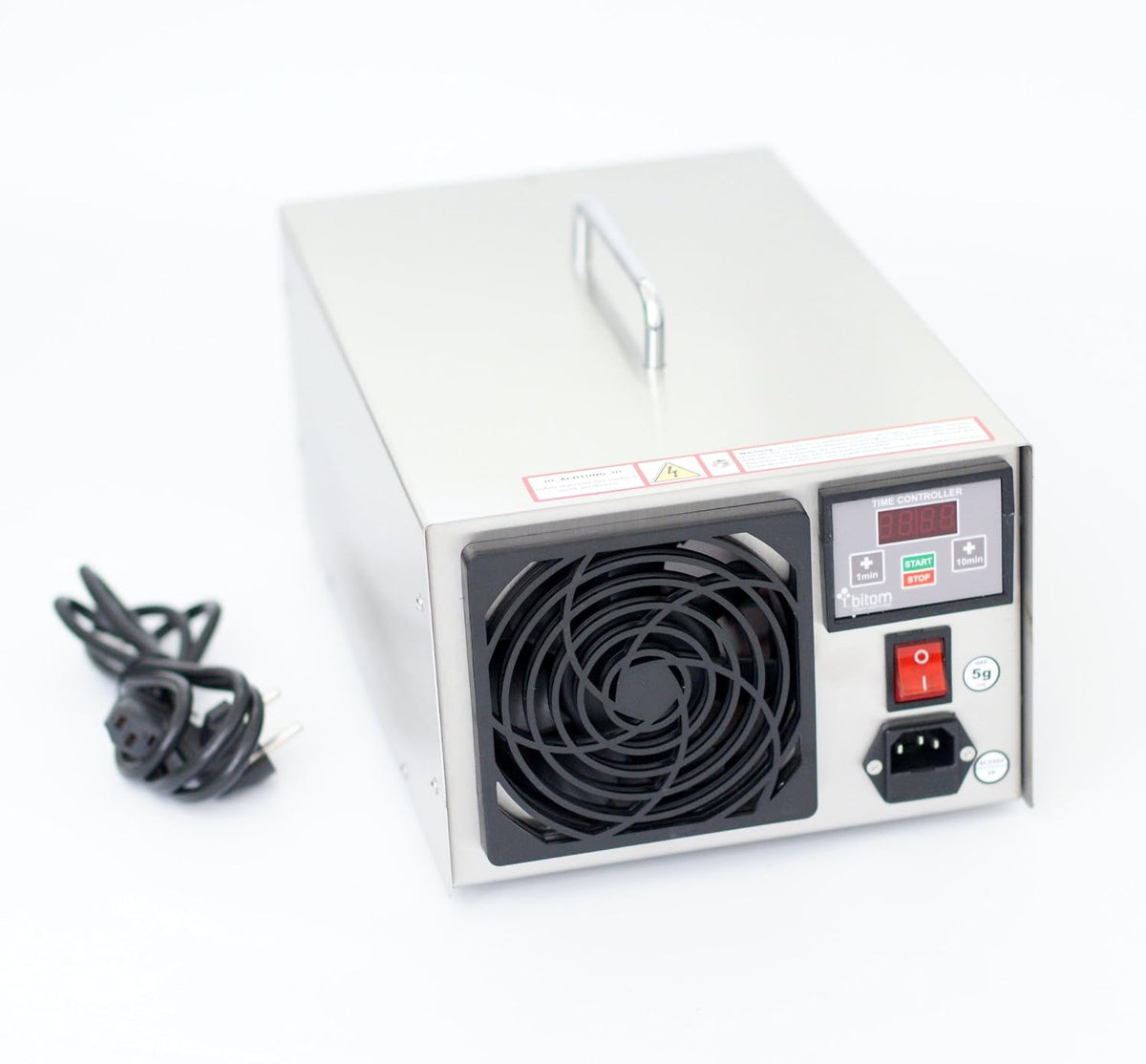 BITOM Dunstabzugshaube, Weiss, Profi Ozongenerator 5000mg/h 5 g/h Ozonisator Ozongerät Ozon