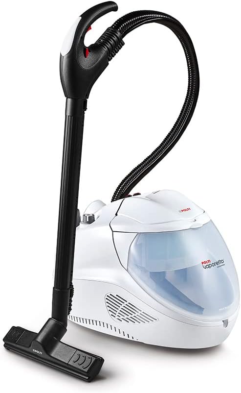 POLTI Staubsauger, 2450 W, 4 Bar, Weiss, Vaporetto Lecoaspira FAV30, Dampfreiniger und mit Wasserfilter, Doppelfunktion