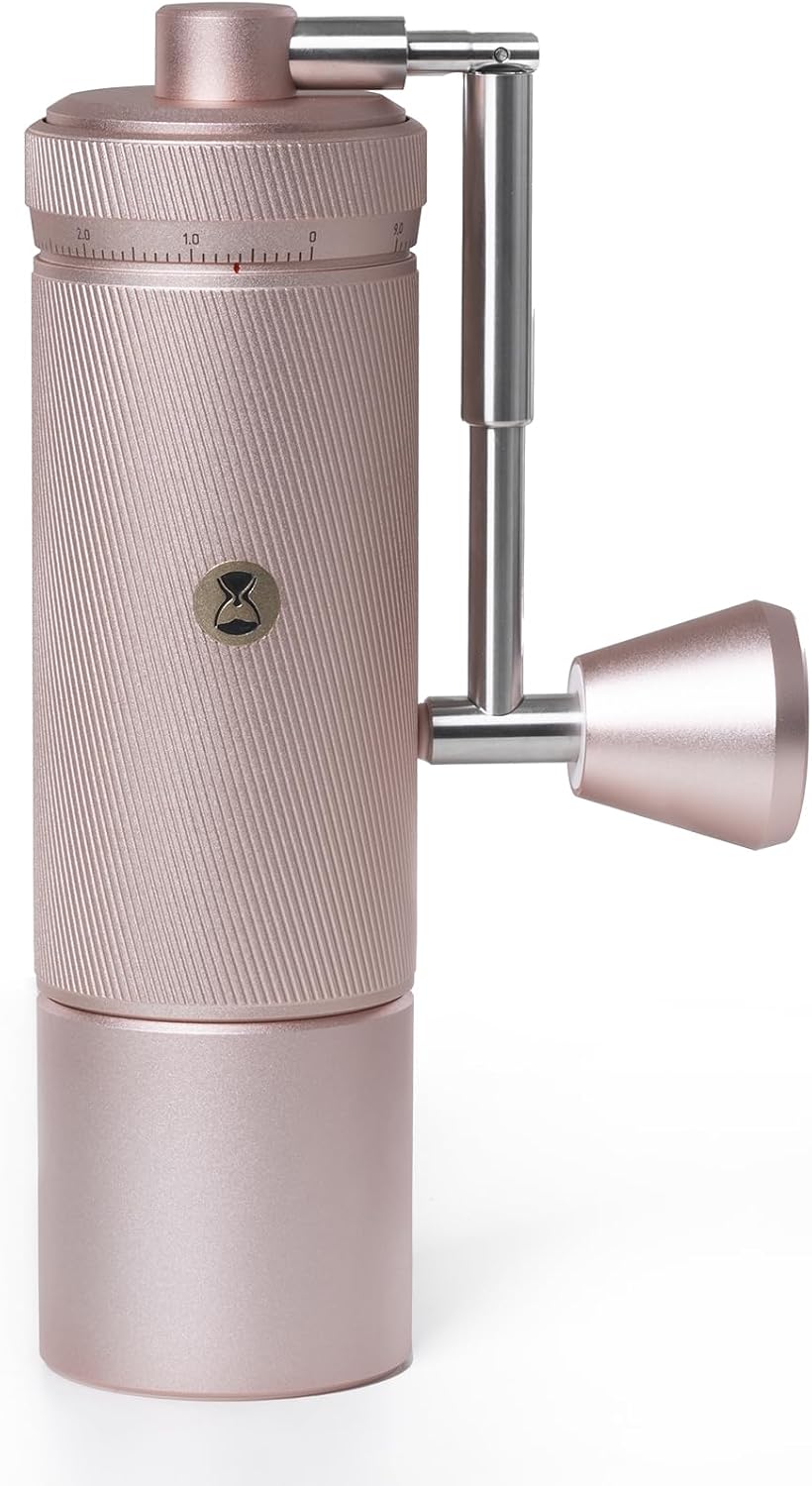 TIMEMORE Manuelle Kaffeemühlen, Rosa, Chestnut S3 Manuelle Kaffeemühle Kapazität 30 g Haushalt