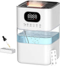 AreShark Luftbefeuchter für ein Zimmer, 8,5 l, Schwarz, Grosser Raumbefeuchter, kühler warmer Nebel, Luftbefeuchter für Schlafzimmer
