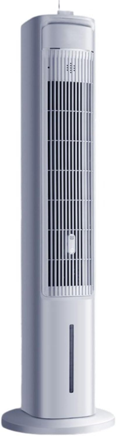 Turmventilator Mobiles Klimagerät, 7,9 m, 35 dB, Weiss, für Schlafzimmer, 80° Oszillierender leiser Ventilator, 3 Geschwindigkeiten