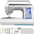 Cecotec Einfache Nähmaschinen, Grau, Nähmaschine BelleCouture 36000 Control, 7' Touchscreen mehrsprachig, LED-Licht