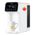 iSpring Heisswasserspender, Grau, RCD100-E Auftisch Umkehrosmoseanlage mit UV, 5:1 Pure to Drain, Sofortiger heiss Wasserspender
