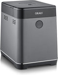 GRAEF. Brotbackautomaten, Schwarz, Brotbackautomat BA806, Brotbackmaschine mit 36 Programmen, 500 g oder 750 g Brot