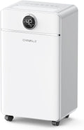 CHIVALZ Luftentfeuchter, 120m, 12 L, 30m, Weiss, /24h Elektrisch für Raumgrössen ³( ²), Raumentfeuchter mit 24H Timer
