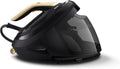 PHILIPS Powerstation, Schwarz/Gold, Perfect Care 8000 Series PSG8130/80 Dampfgenerator