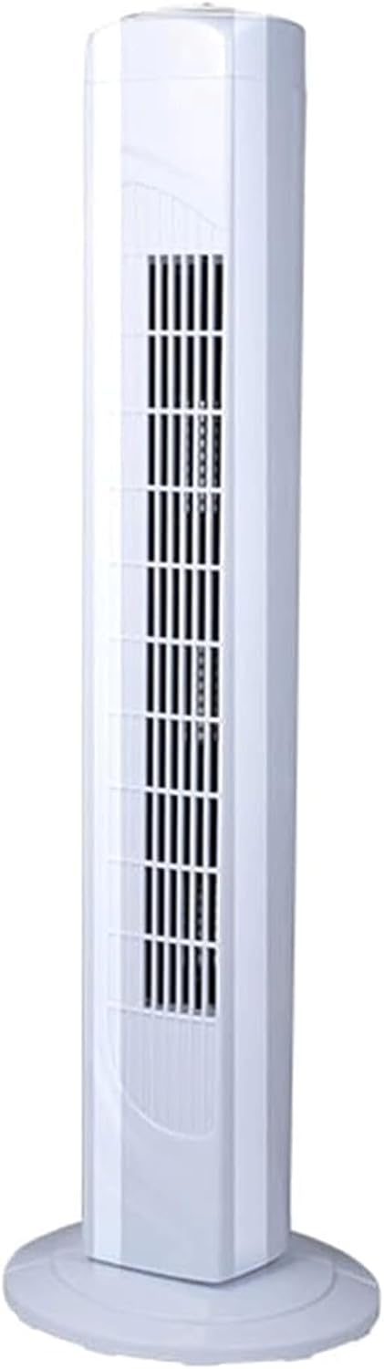 HPTHLY Turmventilator, Weiss, für zu Hause mit 3 Geschwindigkeitsstufen, oszillierender 70°-Weitwinkel-Luftversorgung