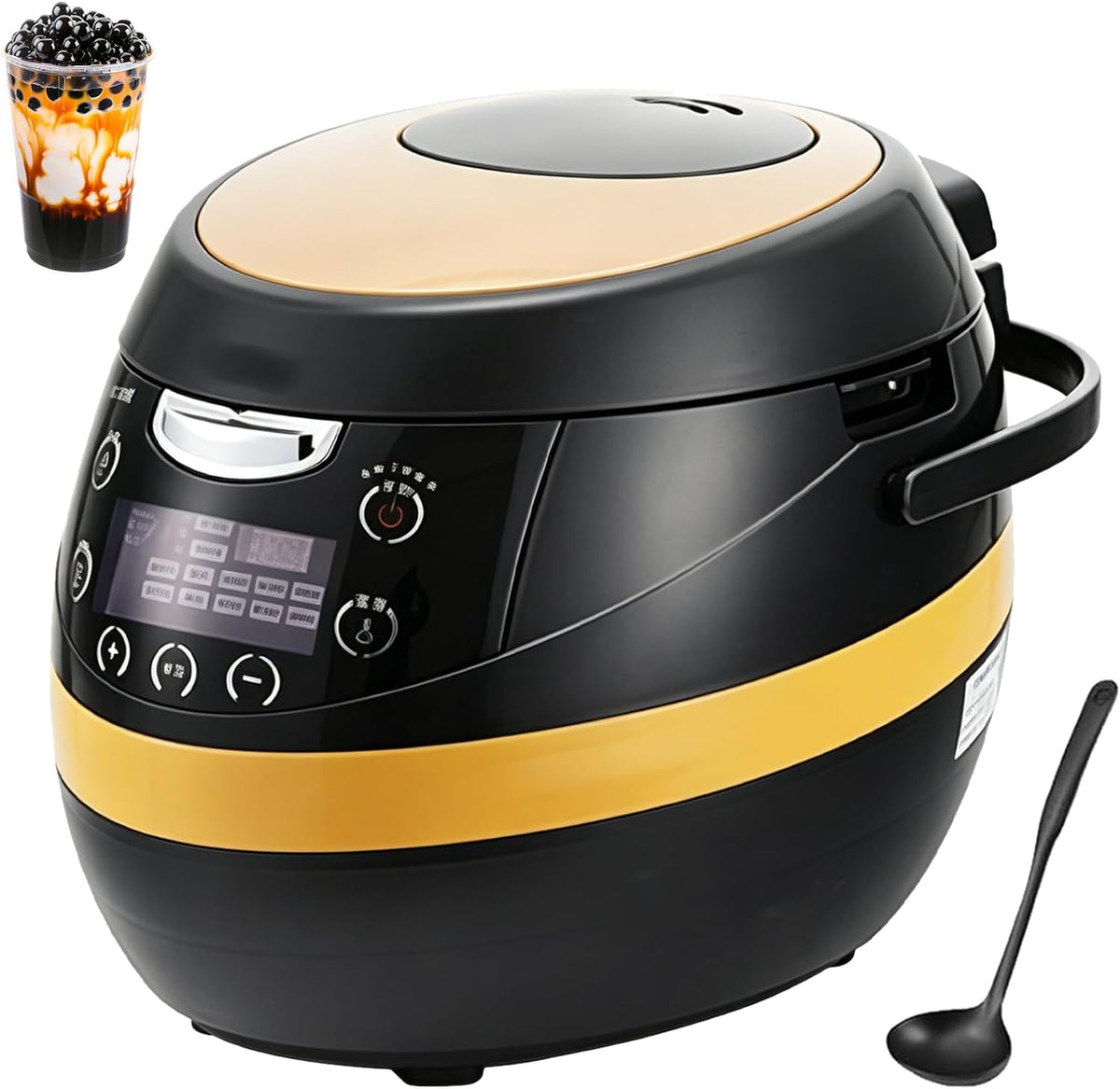 Tapioca Monitor, 6 L, 8 L, Grau, Pearl Cooker, Vollautomatische / Maschine mit Smart Touch Panel &