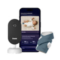 Owlet Kamera, Blau, Dream Duo, Smartes Babyphone mit Sock & 2K-, Bedtime Blue, Sensorbasierte Babyüberwachung mit Dream Sock®
