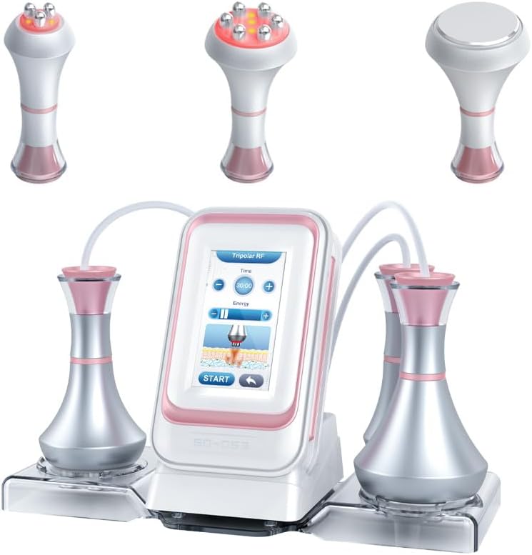 SanBouSi Straffung & Modellierung, Schwarz, 80K Cellulite Massagegerät 3 in 1 Abnehmen Maschine