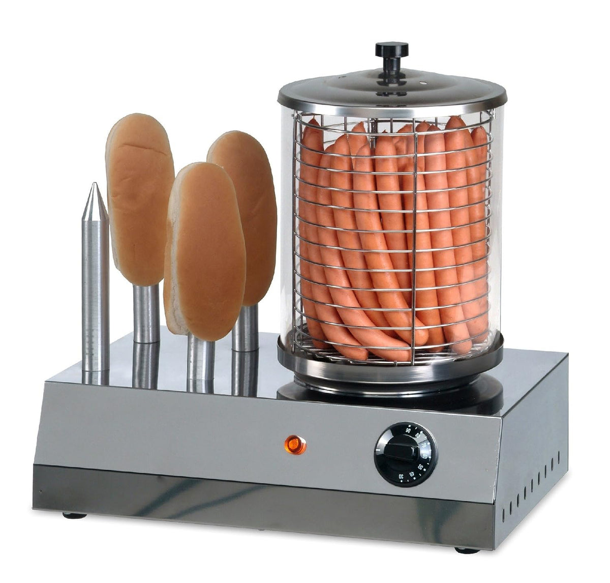 Saro Buffetschrank, Schwarz, 172-1065 CS-400 HOT DOG Gerät