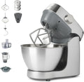 Kenwood Knetmaschinen, 4,3 l, Silber, Prospero+ KHC29A.O0SI Knetmaschine, Schüssel aus Edelstahl, Glasmixer, Food Processor 3 Scheiben