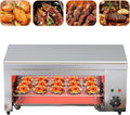 TBANVOO Monitor, 2000 W, Edelstahl (Gehäuse), Weichgummi (Griffe), Silber, Edelstahl-Steakbräter, Gewerblicher Salamander-Grill
