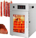 LjlXanthiper Reifeschrank, Silber, Gewerblicher Fleischtrocknungs und, Dörrautomat Aus Edelstahl, Temperaturregelung Von 30-90℃