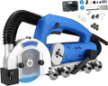 GmhXylophyte Fliesenschneider, 1200 W, Grau, Automatischer Fugenreiniger, 9000 U/Min Elektrische Fliesenreinigungsmaschine