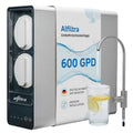 ALFILTRA Filtrierung für unter & über der Spüle, 1,5 L, 13 cm, Silber, Reos Slim Umkehrosmoseanlage 600 GPD, tanklos