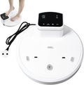 KJHYYPP Wäschetrockner, Schwarz, Foot Touch Badezimmer Körper Trockner, Wasserdichter Smart Thermostat Körper Haartrockner