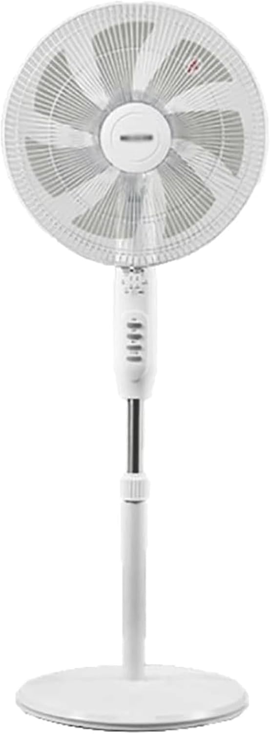HPTHLY Standventilatoren, Weiss, Bodenventilator für den Hausgebrauch mit 3 Geschwindigkeiten, Bodenventilator mit Ihnen