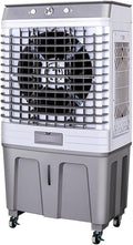 MYUYEE Standventilatoren, 430 m, 200 W, Weiss, Verdunstungsluftkühler mit 26000 CFM, 15 Gallen-Tank, 120 Oszillation
