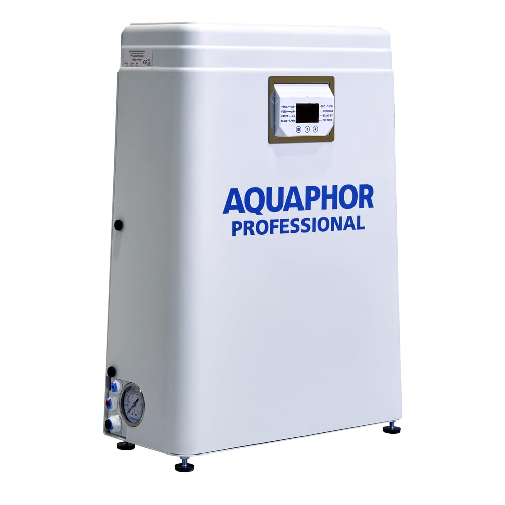 Aquintos Wasseraufbereitung Wasseraufbereiter, 120 L, Schwarz, Wasserfilter Vorfilter für Autoklaven Reinigungsgeräte