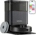 Lubluelu Saugroboter, Schwarz, S1000 Multifunctional Robot Vacuum Cleaner, Mop Outward Expansion, Breakpoint Recharge