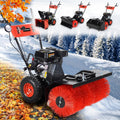 BRAST Schneefräse, Schwarz, Kehrmaschine Benz