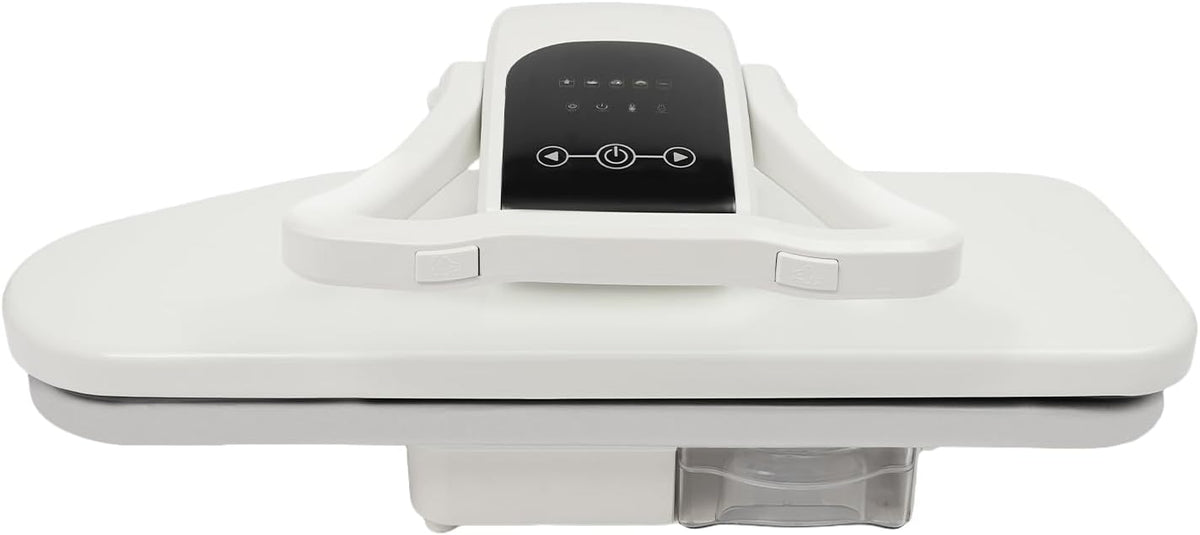 TTISJHK Bügelpressen, 2200 W, Weiss, Dampfbügelpresse Professionelle Bügelpresse mit 284ml, 90-200°C Temperaturbereich