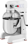Royal Catering Knet- & Rührmaschinen, 1.100 W, 1,5m, 230 V, 25 L, Schwarz, RCPM-30WP Teigknetmaschine Knetmaschine Planetenrührwerk
