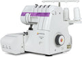 EFFEKTIV Overlock-Nähmaschinen, 120 W, Violett, Triumphator 1700X Overlocker, 3/4 Faden mit Differential, Vollmetallgestell