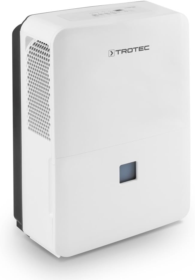 TROTEC Luftentfeuchter, 150 m, 375 m, 50 L, Weiss, elektrisch TTK 127 E, Leistung /Tag, Fläche ² / ³, Raum Entfeuchter