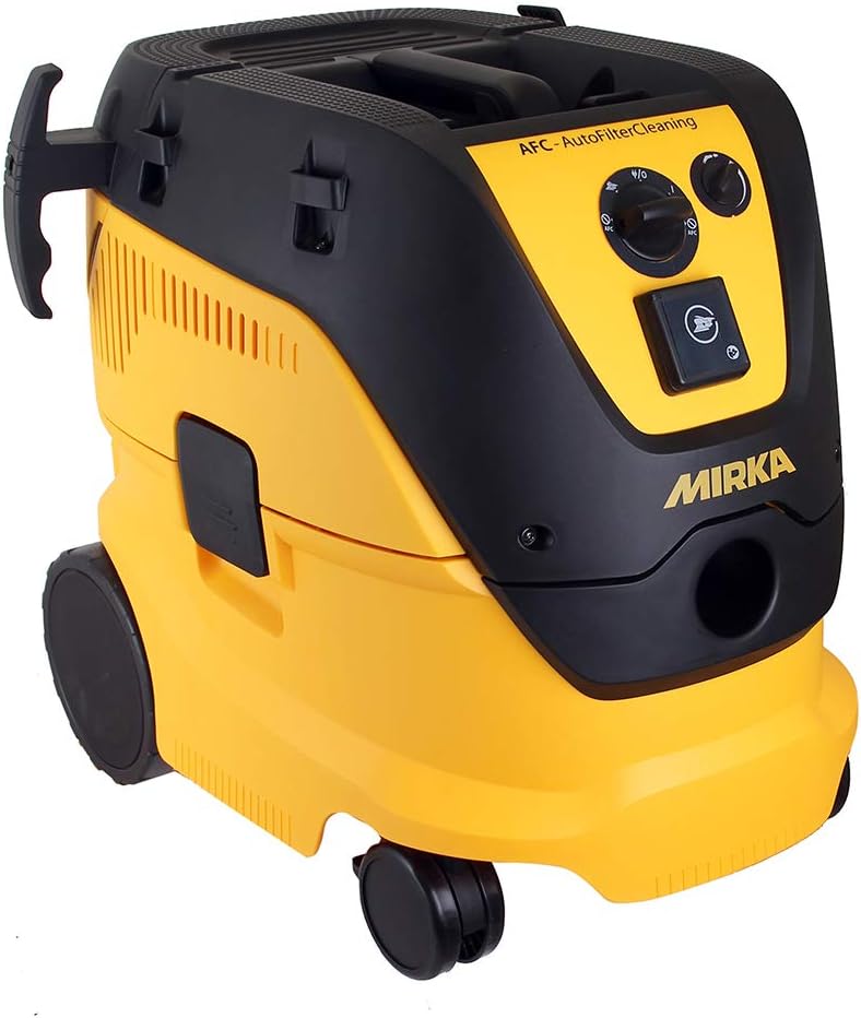Mirka Staubsauger, 1230 L, Schwarz, Industrie- AFC, CH Kabel Automatic Filter Cleaning, automatische Filterabreinigung