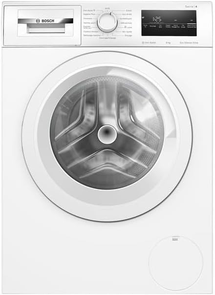 Bosch Waschmaschine, 8 kg, Weiss, Lave-linge hublot WAN28258FR SER4 - - Induction - Fonction, 1400 U/min, ActiveWater