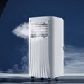 120 Mobiles Klimagerät, Weiss, ° Oszillierende tragbare Klimaanlage, Luftentfeuchter & Ventilatormodus