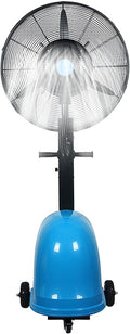 QUSYZD Standventilatoren, 3,81 cm, 81 cm, Weiss, Tragbarer Nebelventilator mit einstellbaren Kühlstufen, grossem Wassertank für verbesserte