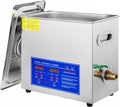 Ultraschallreiniger Reinigung & Pflege, Schwarz, mit digitalem Timer und Heizung für Schmuck, Brillen, Uhren, Zahnersatz