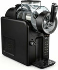 aromaoveite Eismaschine, 2l, Schwarz, 5-In-1 Eisgetränkmaschine, Slushie Maker Mit 5 Programmen (Slush, Smoothie