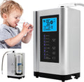 Gpxhbcb, Silber, Wasserionisierer und Wasserreiniger, alkalisches Wasserfiltrationssystem für zu Hause, PH 3, bis zu -500 mV ORP