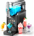 Bocxi Eismaschine, 2 L, Schwarz, Slushie-Maschine, Slush für Zuhause, Slush Ice Maker mit 8 Modi, kein Eis & kein Mixen