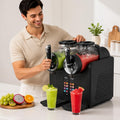 RoyceBee Eismaschine, 2,0 l × 2 Behälter, 380 W, 380 W, 20 L, Schwarz, Kommerzielle Slush-EIS-Crushed-Ice Maschine 2X
