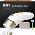 Braun Systeme, Braun/Weiss/Gold, IPL Geräte Haarentfernung Silk·expert Pro 5, PL5152, Alternative Laser Haarentfernung für Zuhause