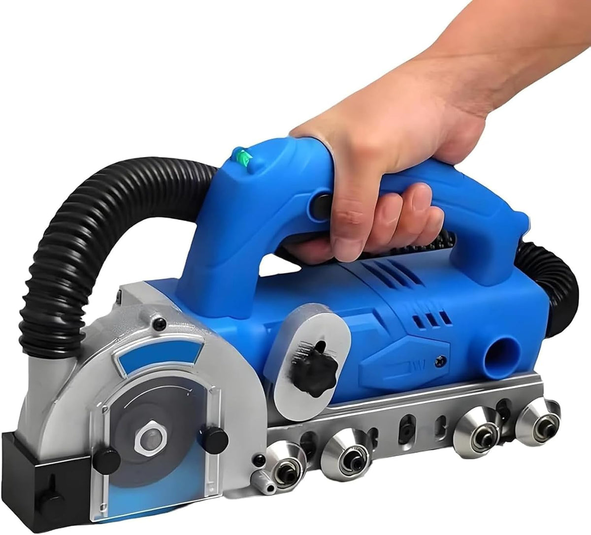 AityBuy Fugenreiniger, 1200 W, Grau, Automatischer, 9000 U/Min Elektrische Fliesenreinigungsmaschine