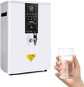 Kommerzieller Heisswasserspender, 50 L, Schwarz, /H Wandmontierte Step-Heizung Kochwassermaschine für Tee, hohe Kapazität