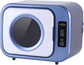 XDLYWUZIQ Wärmepumpentrockner, 280 W, Blau, Kleine Wandmontierte Trommeltrocknungsmaschine, Mini Tragbarer Elektrischer Wäschetrockner