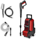 Einhell Hochdruckreiniger, 105 bar, 270 L, 36 V, 4 m, Schwarz, Akku- HYPRESSO 36/105 Power X-Change (, Hochdruckschlauch