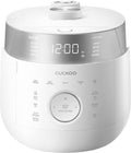 CUCKOO Reiskocher, Silber, & Dampfgarer mit 16 Programmen, Induktion, Kein-Druck-Modus, offene Kochfunktion, Timer